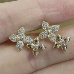 Vintage LV earrings